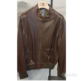 Bomber Pelle Marrone Moda Pelle Desenzano Donna