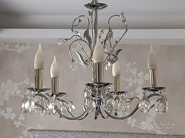 Lampadario con pendenti 