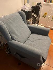 Poltrona Berge' XL  Turchese