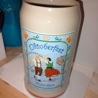 Boccale bicchiere birra Germania Oktoberfest 
