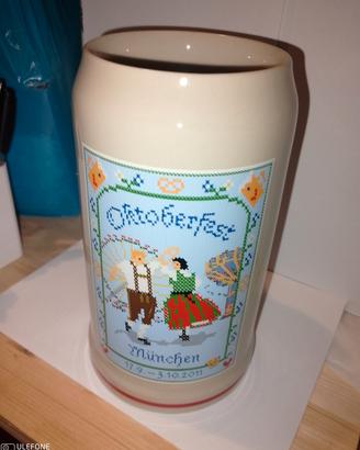 Boccale bicchiere birra Germania Oktoberfest 