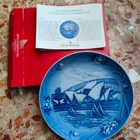 piatto collezione in ceramica Bing & Grondahl