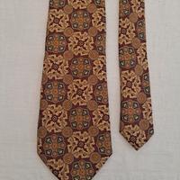 Cravatta 100% seta Brand ALL OVER