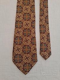 Cravatta 100% seta Brand ALL OVER