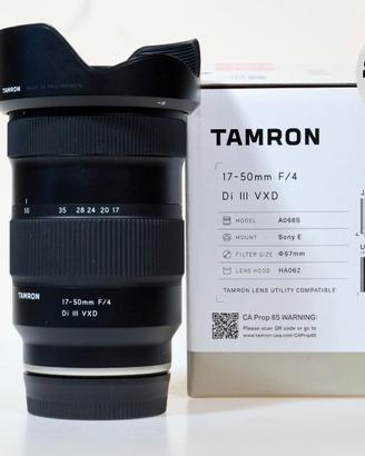 Tamron 17-50 F4 (SONY) Pari al nuovo