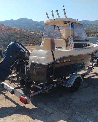 Barca a motore Bast Boat Cortina 480