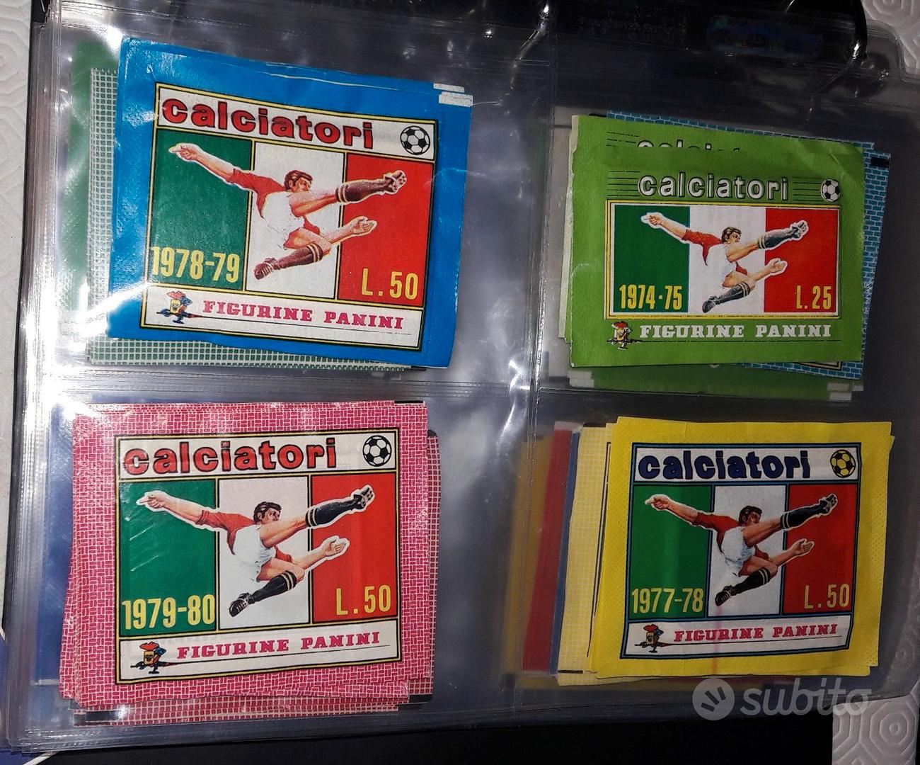 25 bustine Figurine Calciatori Panini 2021-2022 - Collezionismo In