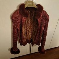 Giacca  donna con pelliccia in lapin