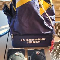 Sacca pallavolo e ginocchiere