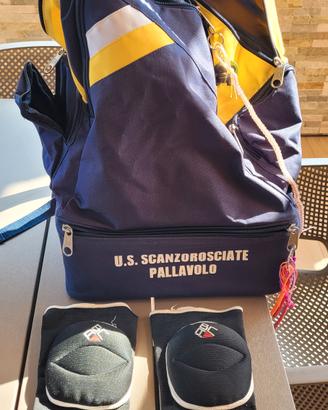 Sacca pallavolo e ginocchiere