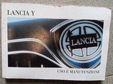 Manuale uso e manutenzione lancia Y anni 90-2000