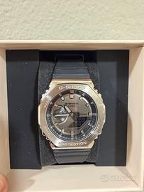 Casio G-Shock GM 2100 1A CasiOak Acciaio Nero