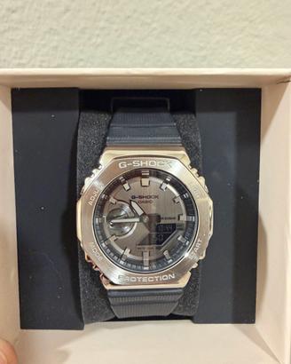 Casio G-Shock GM 2100 1A CasiOak Acciaio Nero