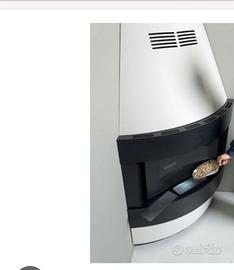 STUFA A PELLET EVA CALOR RAFFAELLO ACCIAIO VERNICI