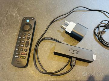 Fire TV Stick 4K Max con telecomando Alexa Pro - Audio/Video In