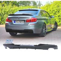 DIFFUSORE BMW F10 F11 10-16 LOOK M NERO LUCIDO