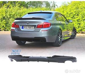 DIFFUSORE BMW F10 F11 10-16 LOOK M NERO LUCIDO