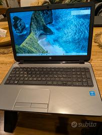 Notebook HP 15 schermo 15,6 pollici lettore CD