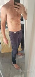 pantaloni blu think Pink con tesche laterali  M