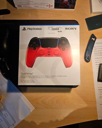 Dual sense ps5 techno red
