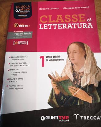 Classe di letteratura 978 88 09 94981 2
