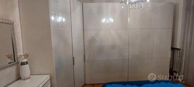 armadio 2 ante scorrevoli + cabina armadio