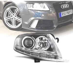 FARI AUDI A6 C6 04-08 XENON LUCE DIURNA LED DRL CR