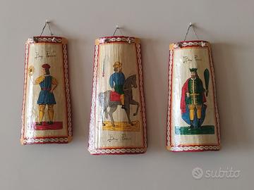 TEGOLA  TERRACOTTA ANTICA SICILIANA DIPINTA A MANO