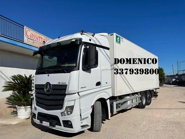 MERCEDES-BENZ ACTROS 25.45 EURO 6 CASSA FRIGO CON 