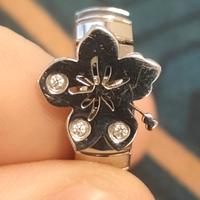 Anello Nomination con fiore