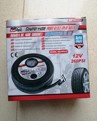 Compressore PORTATILE per AUTO 