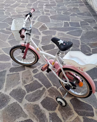 Bicicletta completa per bambina