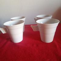 4 mug porcellana Nota di Classe Radif 
