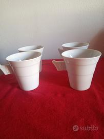 4 mug porcellana Nota di Classe Radif 