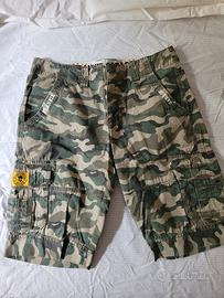 Pantaloni Corti Frankie Garage Uomo Militari 