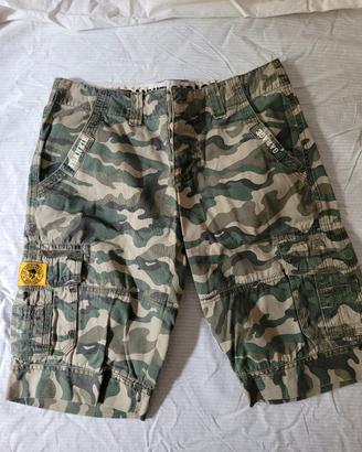 Pantaloni Corti Frankie Garage Uomo Militari 