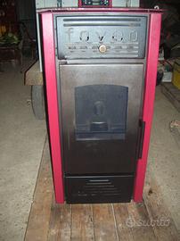 Stufa a pellet  DUE ERRE  bordò kw 10  funzionante