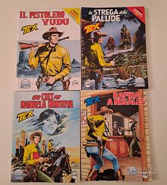 lotto 4 fumetti tex 