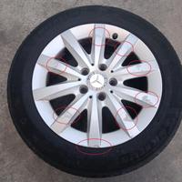 CERCHIO IN LEGA MERCEDES Classe A Serie (W176) A24