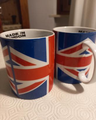 coppia di Mug union Jack