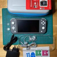 Nintendo Switch Lite Grigia + Accessori