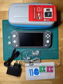 Nintendo Switch Lite Grigia + Accessori