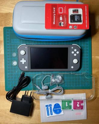 Nintendo Switch Lite Grigia + Accessori