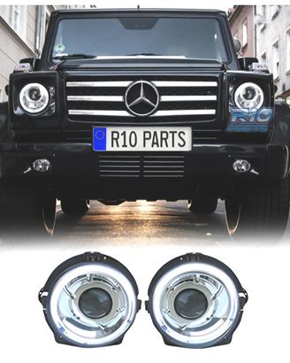 FARI MERCEDES CLASSE G W463 89-18 LOOK AMG G55 LED