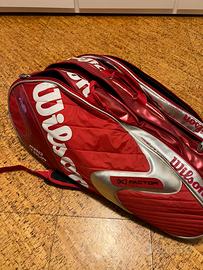 Borsa wilson + 2 racchette head e wilson