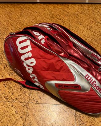 Borsa wilson + 2 racchette head e wilson