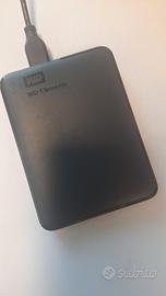 Disco USB WD 1TB usato pochissimo