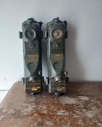 Coppia Ricetrasmittenti Militari Es. Francese 1961