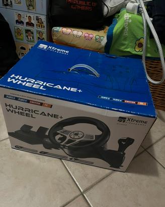 Volante Hurricane+ Xtreme per PS4, Switch, PC