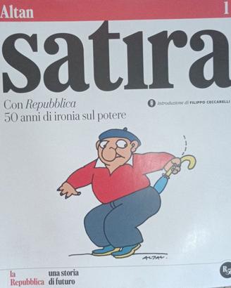 Altan Satira Volume 1 Con Repubblica 50 Anni Ironi